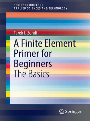 cover image of A Finite Element Primer for Beginners